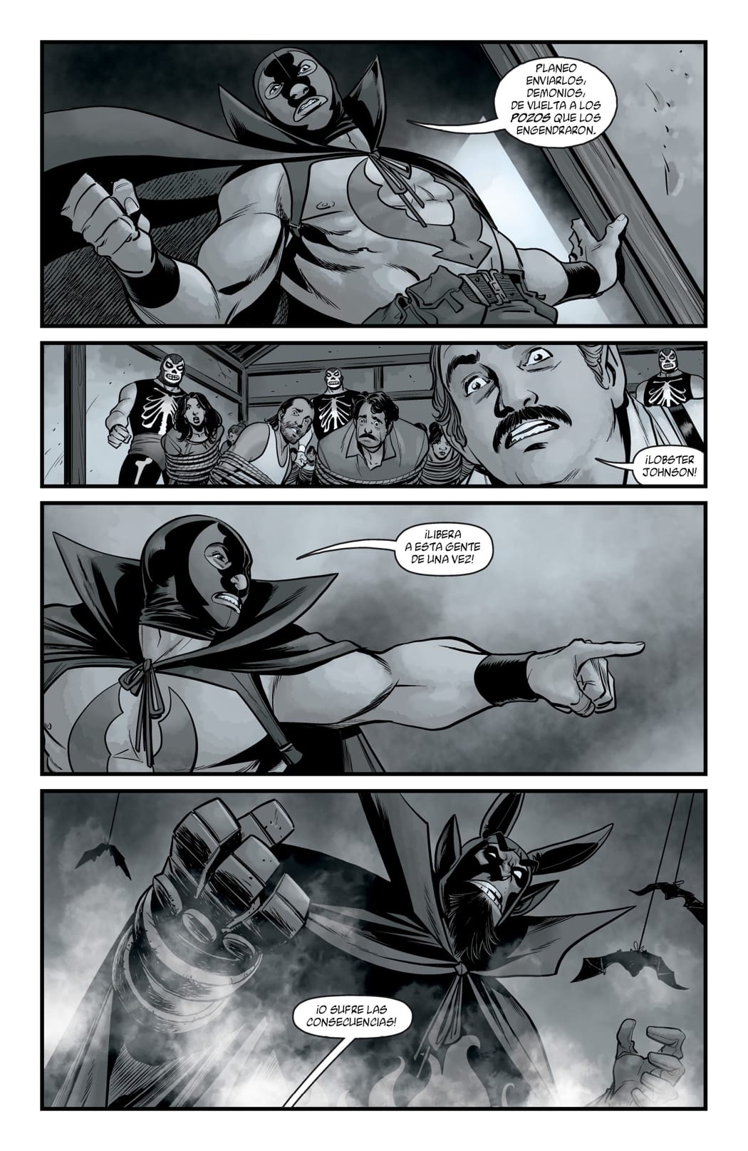 Hellboy vs. Lobster Johnson The Ring of Death (2019) Marmota Comics