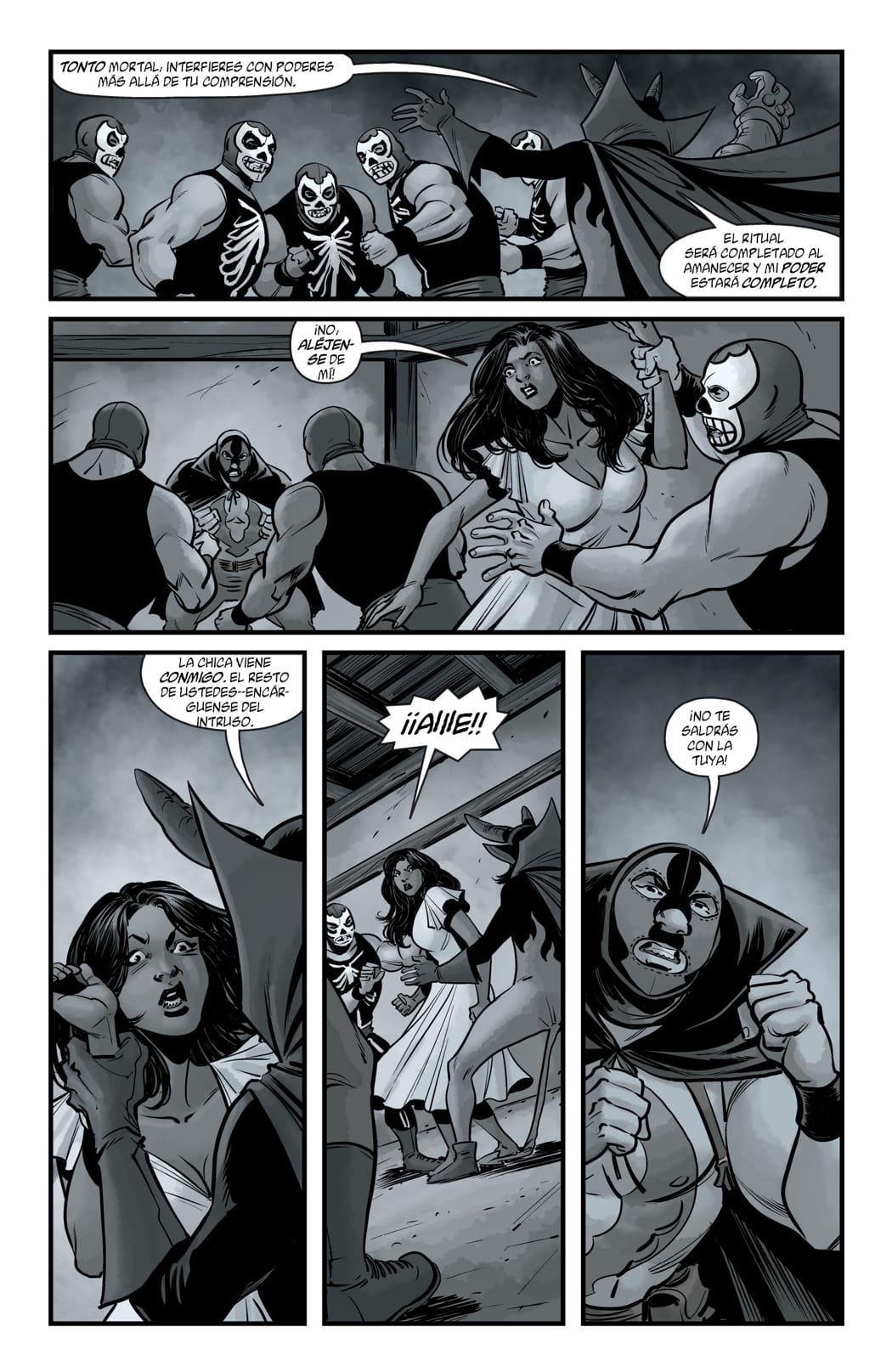 Hellboy vs. Lobster Johnson The Ring of Death (2019) Marmota Comics