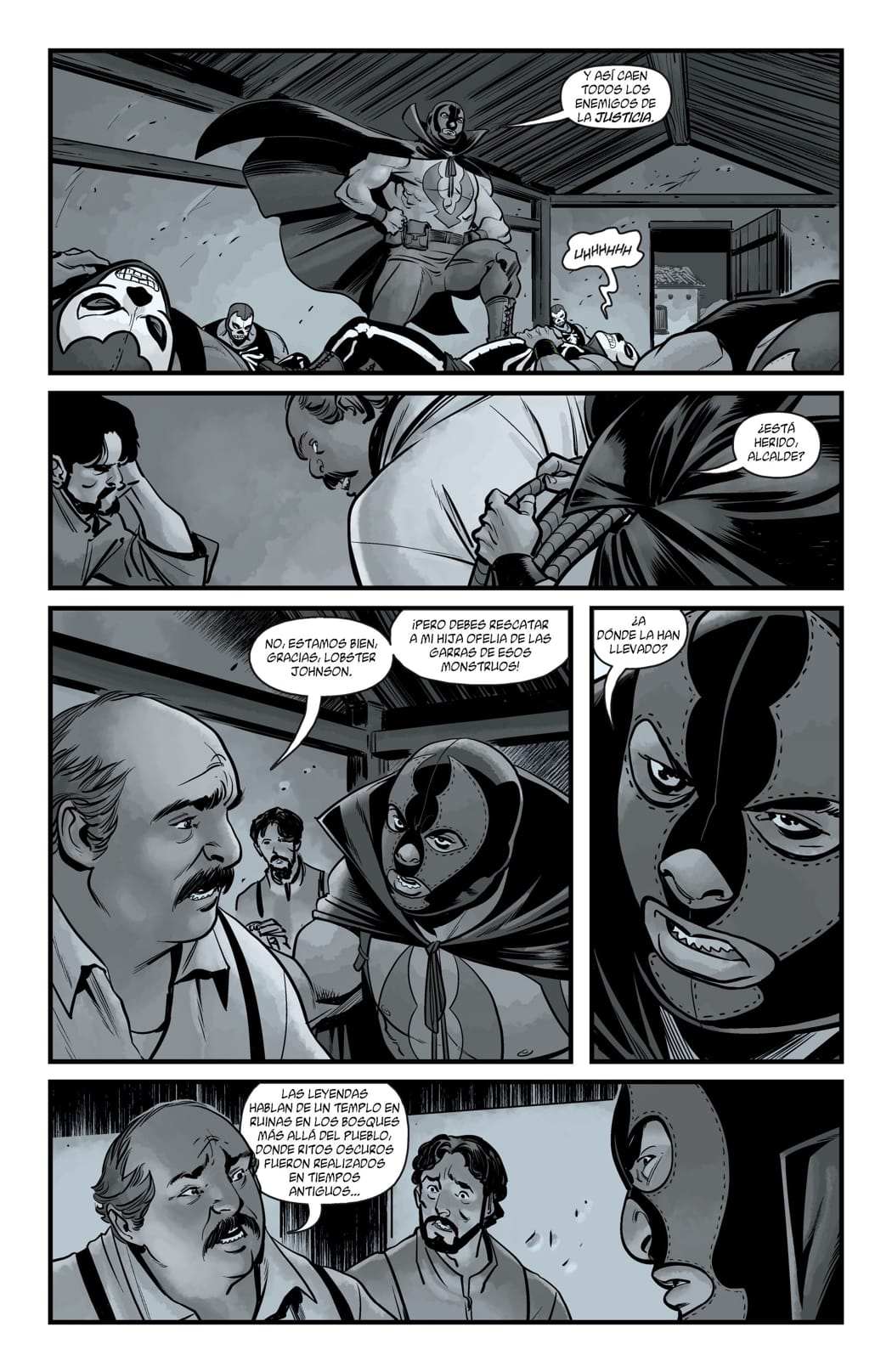 Hellboy vs. Lobster Johnson The Ring of Death (2019) Marmota Comics