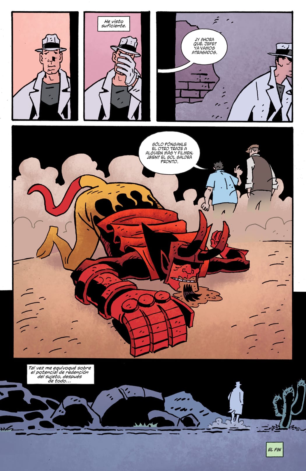 Hellboy vs. Lobster Johnson The Ring of Death (2019) Marmota Comics