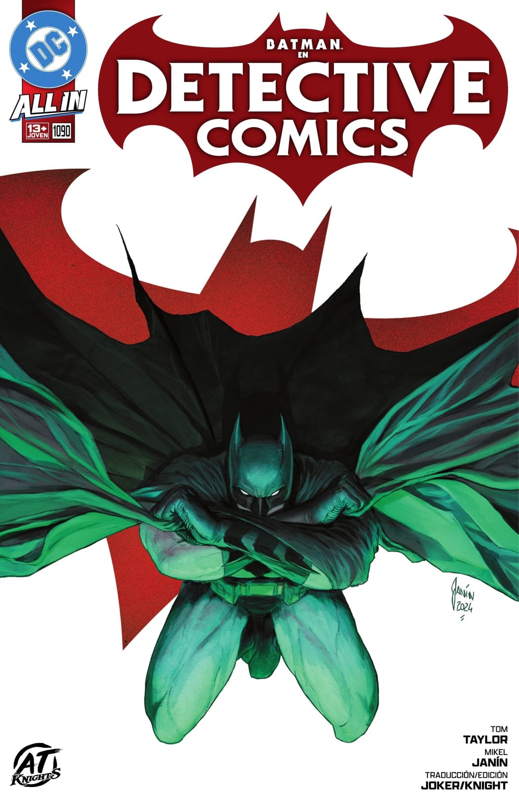 Detective Comics 1090 (2024) 001A Mikel Janin