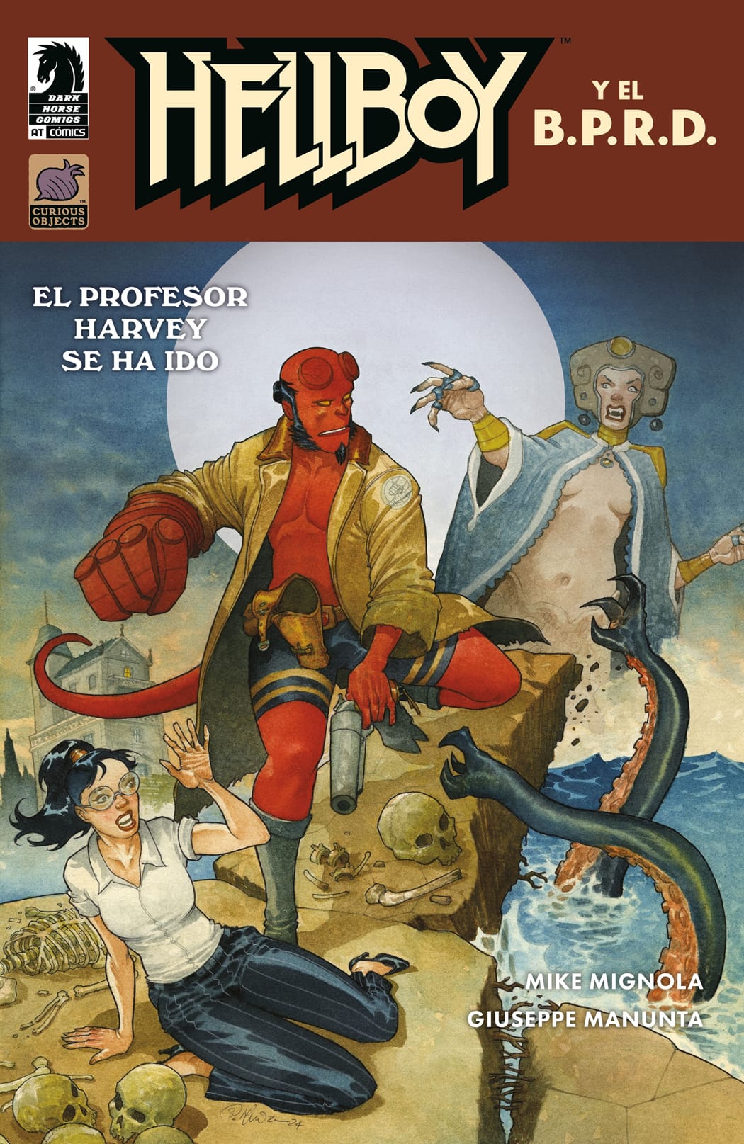 Hellboy and the B.P.R.D. – Professor Harvey is Gone 01